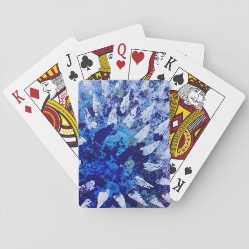 Playing Cards in Skyburst Design
