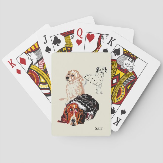 Playing Cards : It's  a Dog's World  (Back)