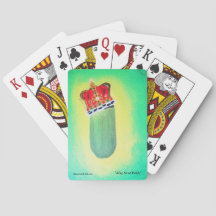 Playing Cards "King-Size Dill Pickle" Amber Larsen