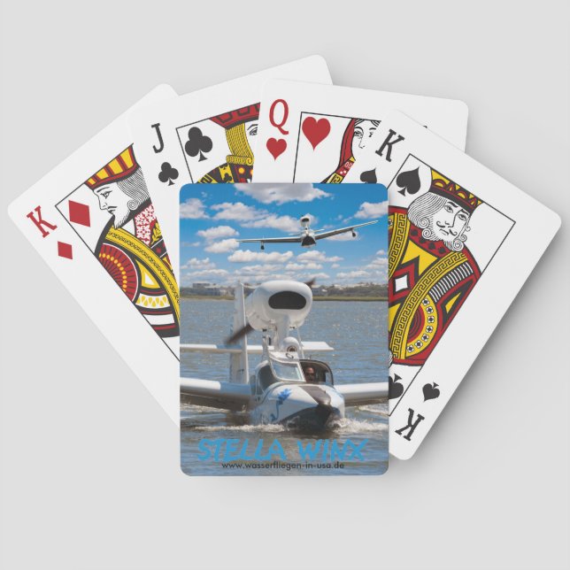 Playing Cards, Lake LA 4-200 Poker Cards (Back)