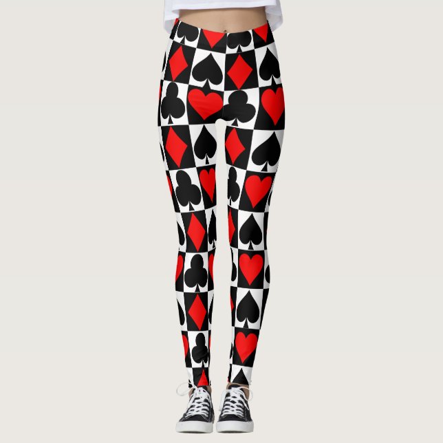 Playing cards leggings (Front)