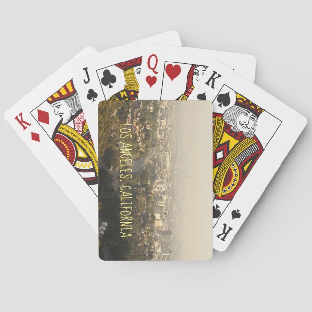 Playing Cards - Los Angeles, California (Back)