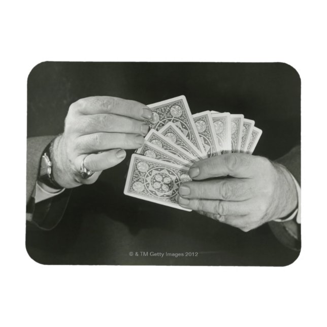 Playing Cards Magnet (Horizontal)