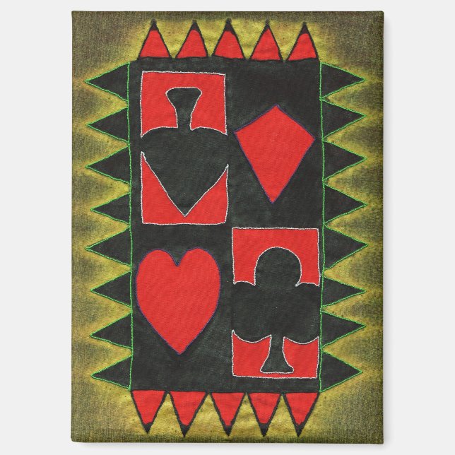 Playing cards magnet (Front)