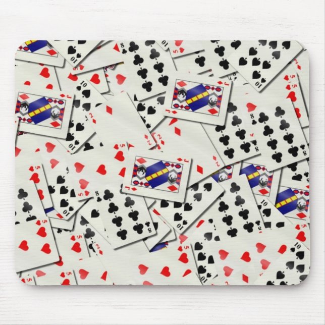 Playing Cards Mousepad (Front)