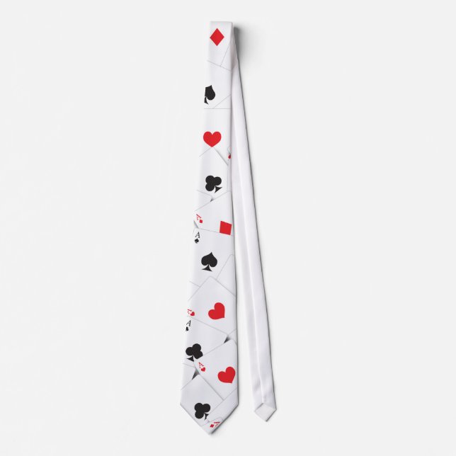 PLAYING CARDS NECK TIE (Front)
