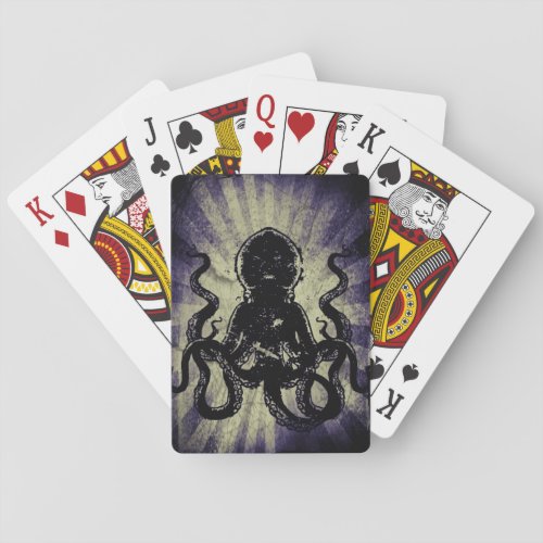 Playing Cards Octopus Playing Cards
