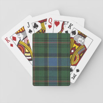 Playing Cards Ogilvie Hunting Ancient Tartan by ian_parenteau at Zazzle