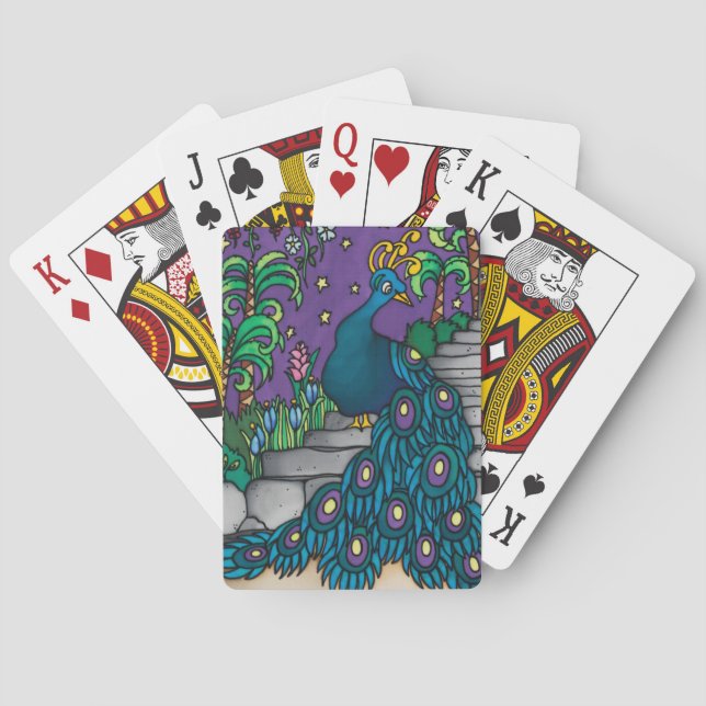 Playing Cards: Peacock Series Poker Cards (Back)