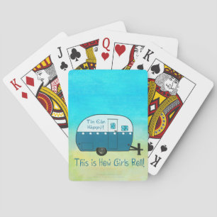 PLAYING CARDS Personalize It! Retro Camper