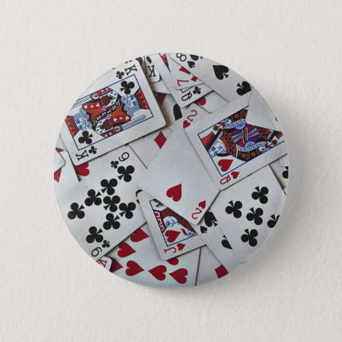 Playing Cards Poker Games Queen King Button
