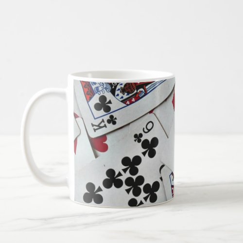 Playing Cards Poker Games Queen King Coffee Mug