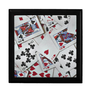 Playing Cards Poker Games Queen King Gift Box