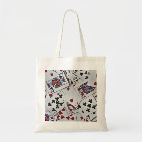 Playing Cards Poker Games Queen King Tote Bag