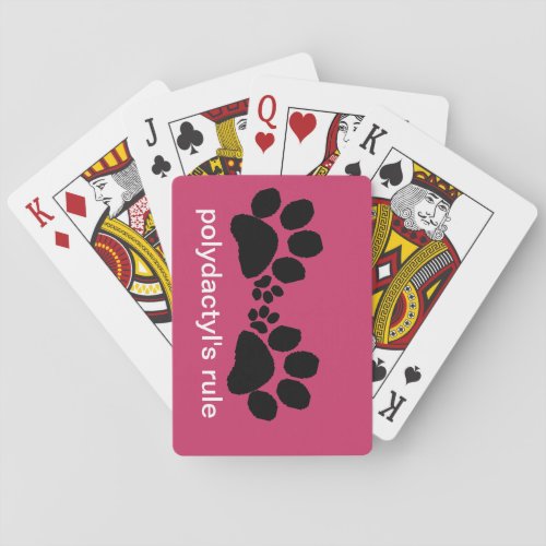 Playing cards _ Polydactyls Rule