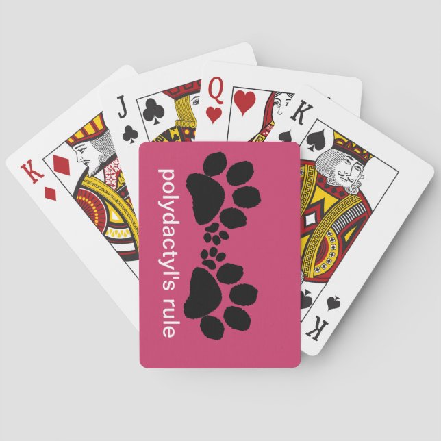 Playing cards - Polydactyl's Rule (Back)