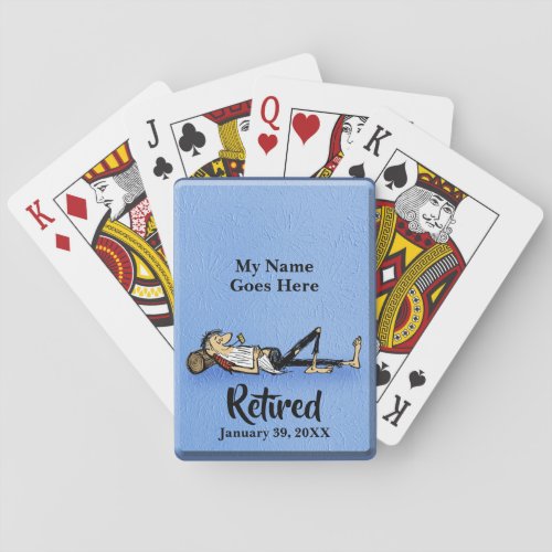 Playing Cards retired Rip van Winkle image Name