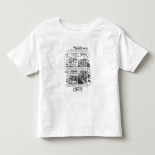 Playing cards satirizing "bubble" ventures toddler t-shirt