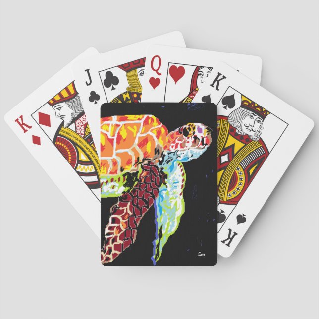 Playing Cards/ Sea Turtle Poker Cards (Back)