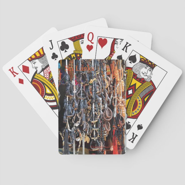 Playing Cards, Sri Lanka Poker Cards (Back)