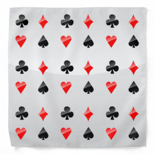 Playing Cards Suits Bandana