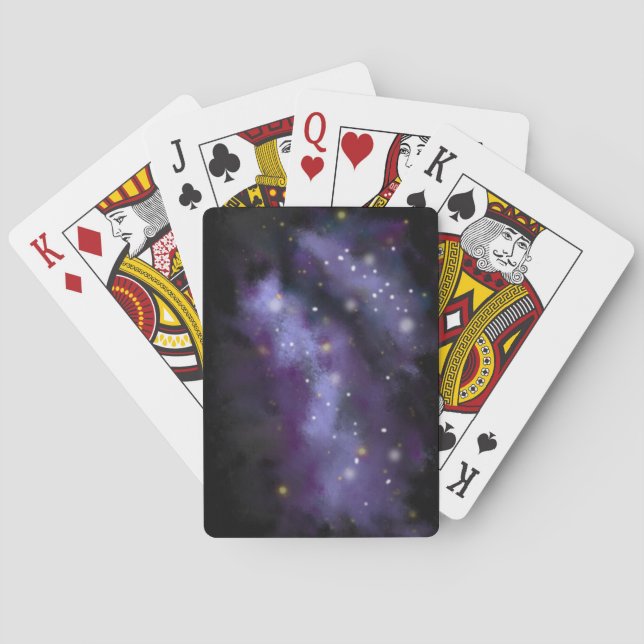 Playing cards: Themed Galaxies Poker Cards (Back)