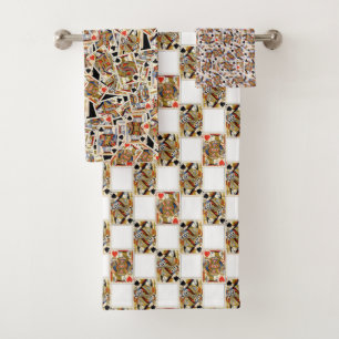 Playing cards Towel Set