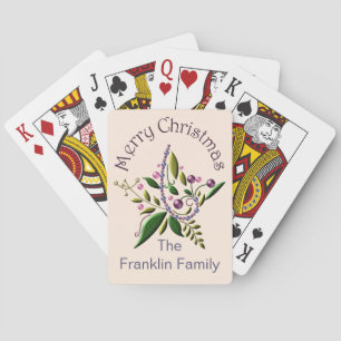 Playing Cards - Tuscan Star of Christmas