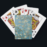 Playing Cards Vincent van Gogh Almond Blossom<br><div class="desc">Vincent van Gogh Almond Blossom Deck of Playing Cards

teal,  flowers,  floral,  botanical,  painting,  leaves,  blossom,  almond</div>