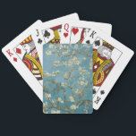 Playing Cards Vincent van Gogh Almond Blossom<br><div class="desc">Vincent van Gogh Almond Blossom Deck of Playing Cards

teal,  flowers,  floral,  botanical,  painting,  leaves,  blossom,  almond</div>