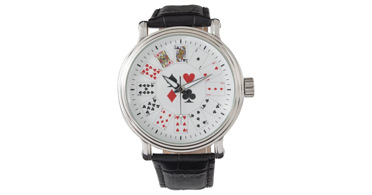 Playing Cards Watch Zazzle