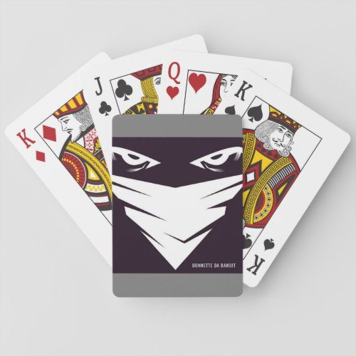 Playing Cards with Bonnette Da Bandit logo 