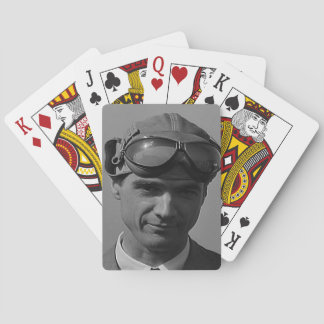 Playing cards with custom vintage photo
