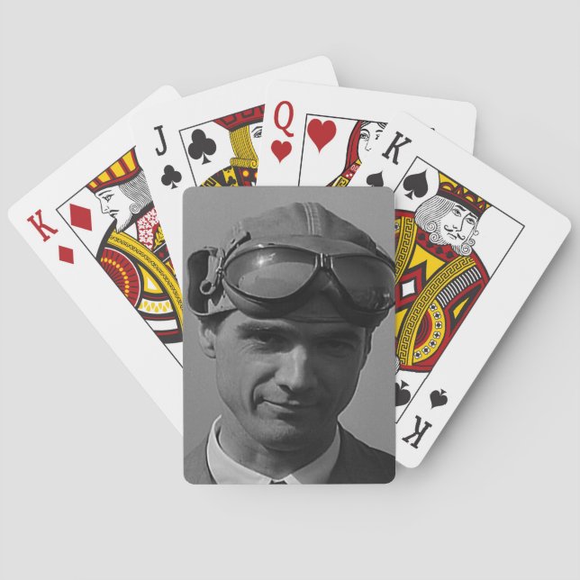 Playing cards with custom vintage photo (Back)