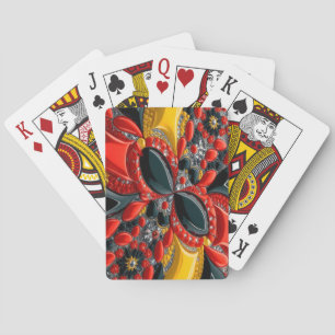 Playing Cards with Germany Colors