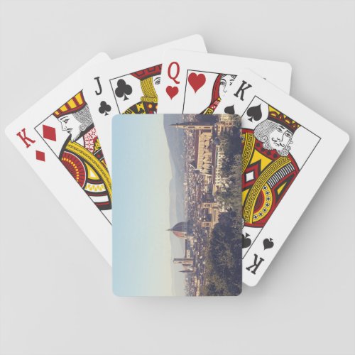 Playing Cards with Photograph of Italy