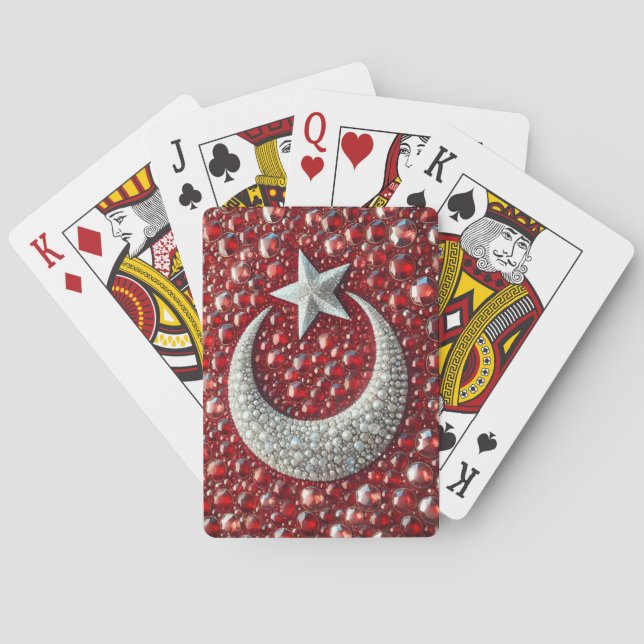 Playing Cards with Turkish Colors (Back)