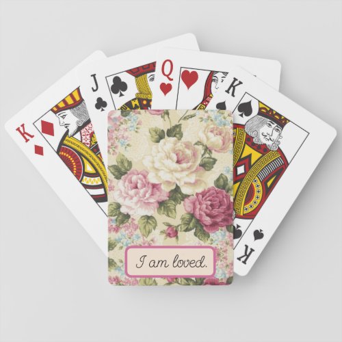 Playing cards You are loved Poker Cards