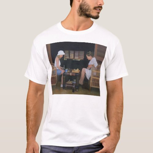 Playing Chess at Goldeneye T_Shirt