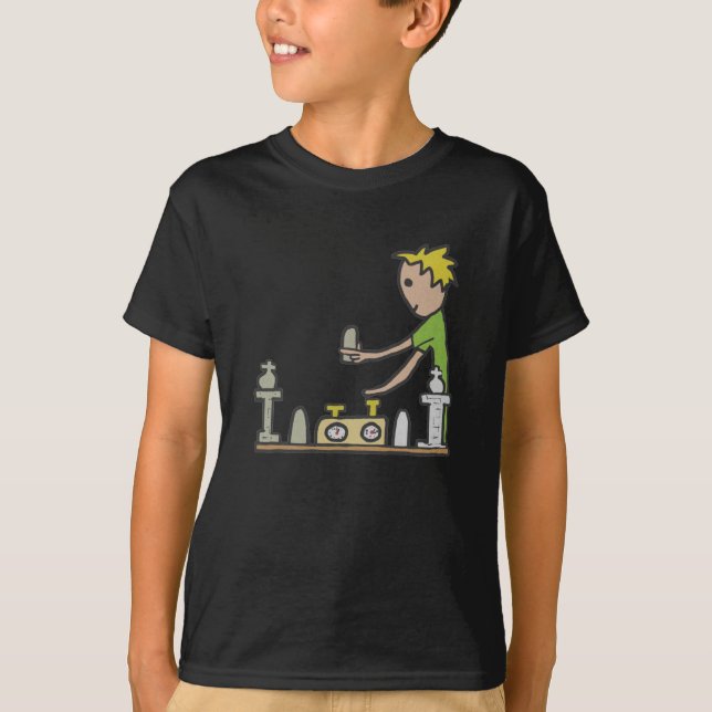 Playing Chess T-Shirt (Front)