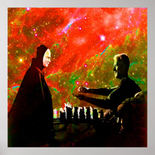 Playing Chess with Death Poster