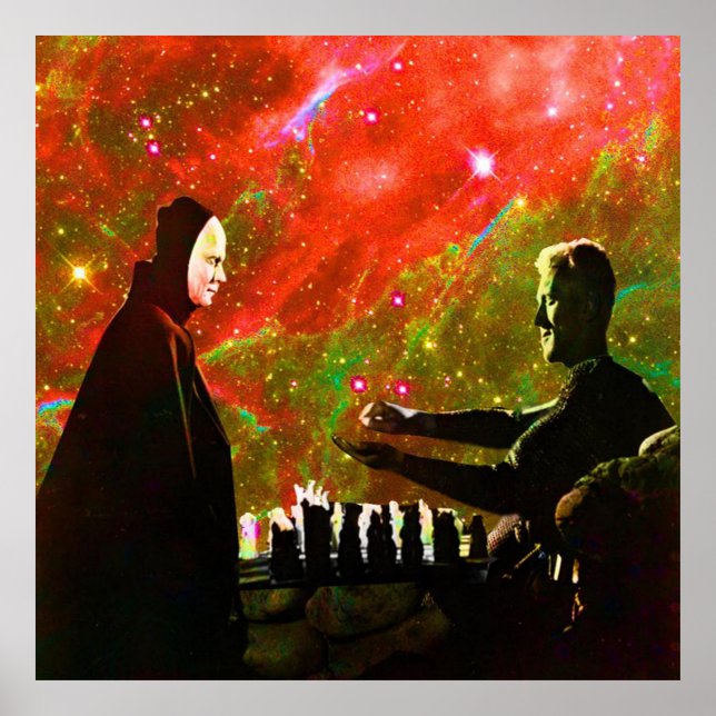 Playing Chess with Death Poster (Front)