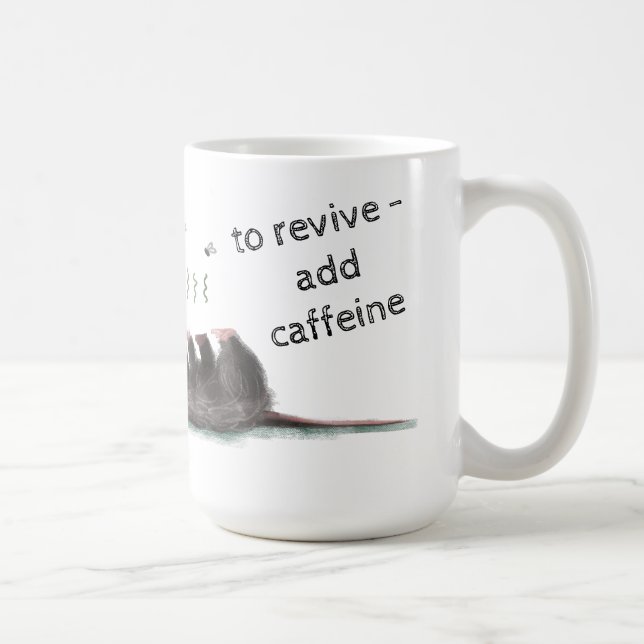 Playing Dead Opossum Mug (Right)