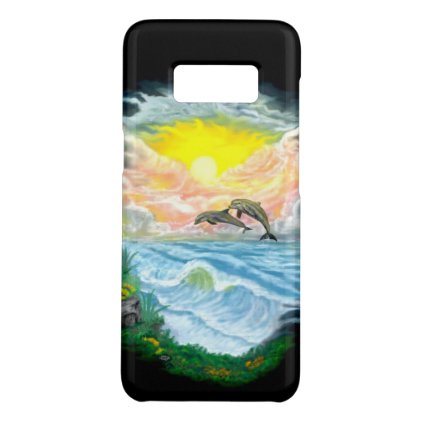 Playing Dolphins in the Sunshine Case-Mate Samsung Galaxy S8 Case