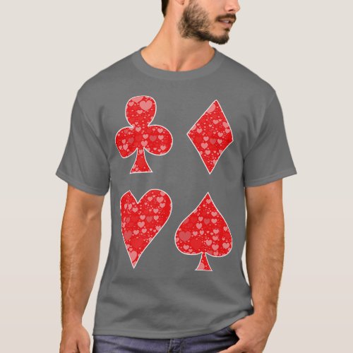 Playing ds Hearts T_Shirt