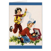 Playing Fifties Records (Front)