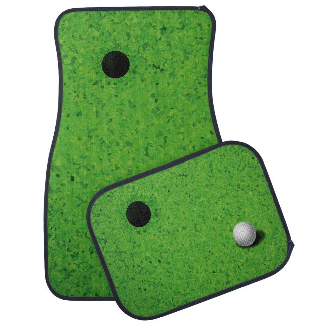 Playing Golf Car Floor Mat (Set)