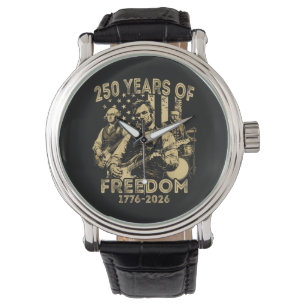 Playing Guitar 4th July 250th Anniversary Watch
