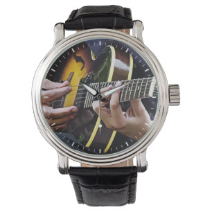 Playing Guitar Watch