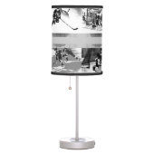 Playing Hockey - Ice Hockey Players Table Lamp (Right)